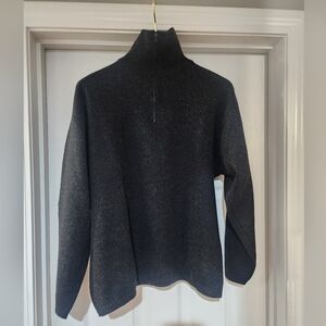 Vintage IMC Italian Manufactured Co Cotton Blend Quarterzip Knit Sweater